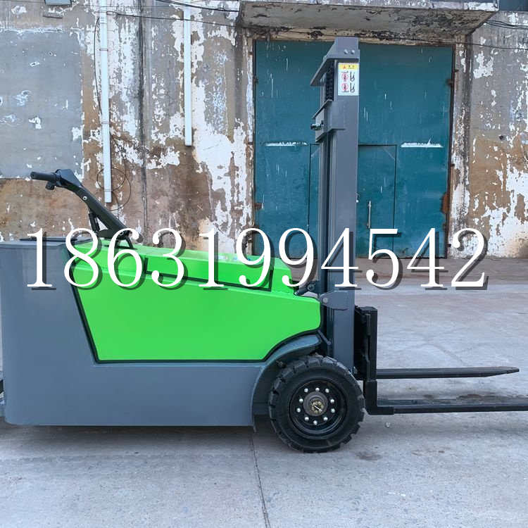 晋州市小型电动叉车1吨2吨步行站驾式电瓶堆高充电装卸车液压升降车铲车